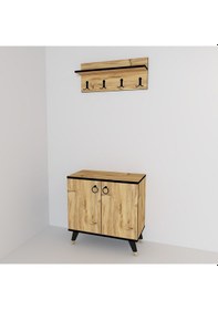 Resim Kalenderdekor1 Kalender Dekor Sonia-1 Sn04 Portmanto Vestiyer Ayakkabılık 