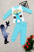 Resim Çizgi Film Karakterli Erkek Bebek Pijama Takımı KA5212155 