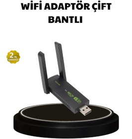 Resim Aspata Store BUĞZ Dual Band USB WiFi Adaptör – 1200 Mbps Hız 