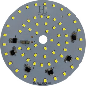 Resim Hazar Led 220 Volt 50 Watt Smd 2835 Ledli Hazır Projektör Ledi Beyaz Yuvarlak Pcb Avize Ledi 
