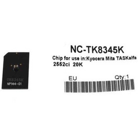 Resim POYRAZ Kyocera Tk-8345/1t02l70nl0 Siyah Toner Chip 