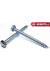 Resim Altıköşe Başlı Trifon Vida 6x40 - 10 Adet 1 x 1.5 x 2 x 2.5 CM 