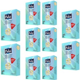 Resim Pufai Slim Katran Süzen Filtreli Ağızlık 5 - 6 MM 25'li x 10 Paket Mavi Kutu 