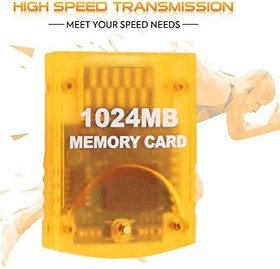 Resim Suncala Gamecube ve Wii Konsolu ile Uyumlu Hafıza Kartı, Nintendo Gamecube için 1024MB Hafıza Kartı 