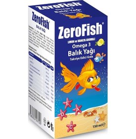 Resim Zerofish Balık Yağı Şurubu 150 ML 