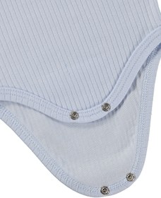 Resim Minidamla Kısa Kol Basic 3'lü set 1-18 Ay Çıtçıtlı Badi - Mavi - Mavi / 6-9 Ay 