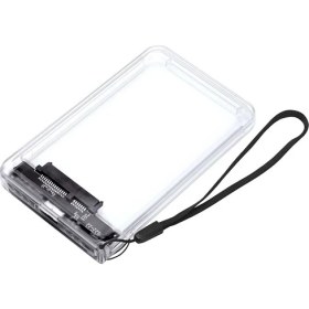 Resim Sw Future Şeffaf USB 3.0 2.5" Sata Taşınabilir Disk Kutusu (Yurt Dışından) 