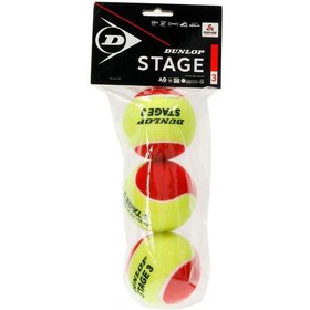 Resim Dunlop Dunlop Stage 3 (red) Unisex Tenis Topu 