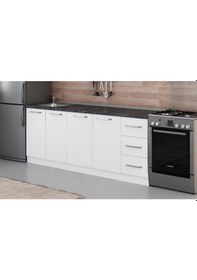 Resim Minar 210 Cm Mutfak Dolabı Beyaz 210-B2-Alt Modül Beyaz 