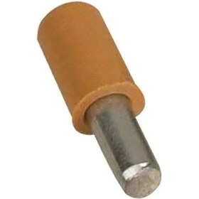 Resim Ayder Mobilya Aksesuarları Plastik Başlı Metal Raf Pimi 5 mm Meşe ( 100 Adet ) 