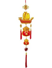 Resim Feng Shui Dragon Şans Ve Bereket Askılık 90 Cm 