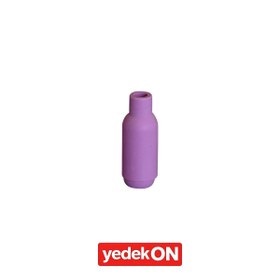 Resim Magmaweld Ø12,5-l46mm Seramik Nozul Lava Tıg 17/18w/26 No:8 Tıg Torç Nozul - 3 Adet/paket 