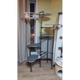 Resim Blbn Design Dekoratif Borudan Kedi Merdiveni 