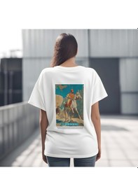 Resim Kökler Serisi No:8 T-shirt - Siyah 
