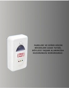 Resim Ultrasonik Ses Dalgalarıyla Kimyasalsız Fare Ve Böcek Kovucu Cihaz 