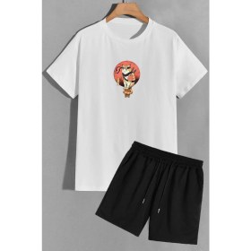Resim Trendypassion Anime Şort T-Shirt Eşofman Takımı 