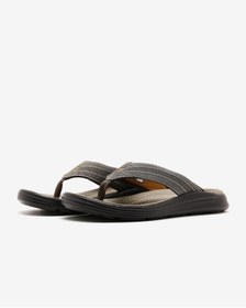Resim SKECHERS Thong Sandal Erkek Kahverengi Parmak Arası Terlik 204383 LTBR 