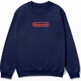 Resim Nintendo - Sweatshirt - Royal Mavi / S 