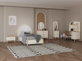 Resim New Bohem Genç Odası Çalışma Masası Alt Blok 