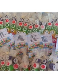 Resim Karışık Renkli Doğum Günü, Düğün, Nişan Şekeri 25 Adet 