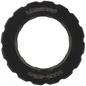Resim Shimano Sm-em300 Centere Lock Rotor 180mm External Toothing Siyah 
