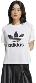 Resim adidas Adicolor Trefoil Boxy Kadın Tişört 