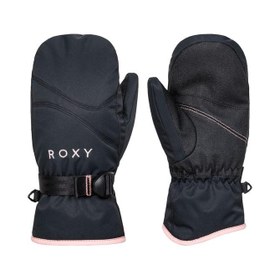 Resim Roxy Jetty Solid Mitt Kız Çocuk Siyah Eldiven 