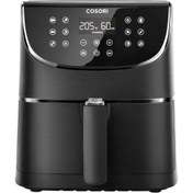 Resim Premium XXL Airfryer 5.5 lt Yağsız Kırmızı Fritöz Cosori