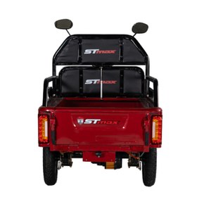 Resim Stmax Gf200 3 Tekerli Elektrikli Moped - Gri 