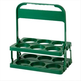 Resim Gemstone Taşınabilir Bira Taşıyıcı-Çıkarılabilir 6 Paket Içecek Tutucu Yeniden Kullanılabilir Plastik Şarap ve Bira Rafı Piknik ve Partiler Için Ideal A A (Yurt Dışından) 