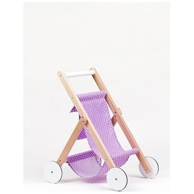 Resim Ahşap Oyuncak Puset Vivikids 