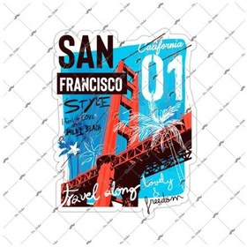 Resim Msl120 San Francisco Sticker 