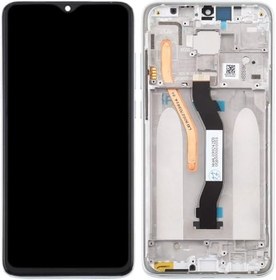 Resim Xiaomi Redmi ile Uyumlu Note 8 Pro Lcd Ekran Dokunmatik Full Çıtalı Silver 