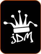 Resim nehay shop Jdm Oto özel yeni sticker Beyaz 20*20 Cm 