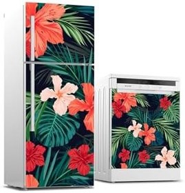 Resim Buzdolabı Ve Bulaşık Makinesi Takım Sticker 0203 