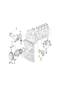Resim Bmw E36 E46 Ve Z3 M43 Uyumlu Motor Su Flanşı Oem No 11531743329 