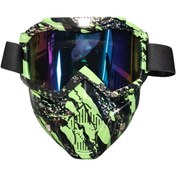 Resim Jet Maske Sway Siyah-Yeşil 