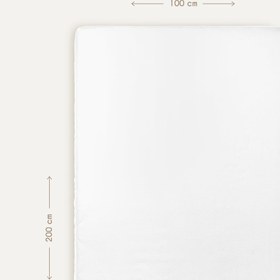 Resim Atlas Pembe %100 Organik Pamuk Tek Kişilik Çocuk Nevresim Takımı 100 x 200 cm 