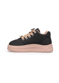 Resim Guja 25K421 Kadın Hakiki Deri Klasik Sneaker Siyah 