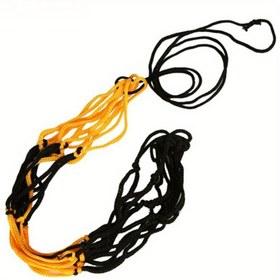 Resim 2 adet Basketbol Ağı Çantası, Kalın Dokuma Ağı Çantası, Basketbol Depolama Topu Sepeti, Büyük Kapasiteli Futbol Ağı Çantası, Dayanıklı Naylon Eğitim Ağı Çantası - Karışık Renkli Top Kıkırdağı Ağı Çantası ile Pratik ve Egzersiz için 