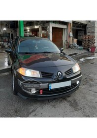 Resim Renault Megane 2 2003-2008 Uyumlu Üniversal Laguna Lip Esnek Ön Lip 2 Parça Tampon Altı Dil Karlık Ön Ek 00 Şüscaroto Aksesuar 
