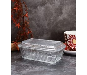 Resim Paşabahçe Tereyağlık Kahvaltılık Cam Saklama Kabı 