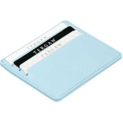 Resim Mavi Deri Unisex Kredi Kartlık - S1KK00001050-M0K 