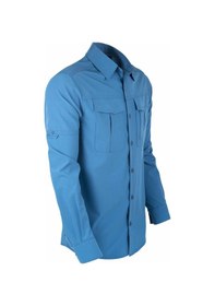 Resim Outdoor Tactical Gömlek Esnek Fit Erkek Tacflex02 Mavi 