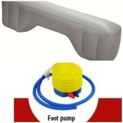 Resim Hightower Araç İçi Şişme Yatak Arka Koltuk Boşluğu Dolgulu Seyahat Kamp Yatak Gri 1 Adet 