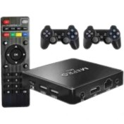 Resim M8 Pro Mini 2.4g 10K Ultra Hd 64 GB Tv Box Android Tv Game Box 2 Adet Oyun Konsolu 