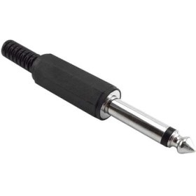 Resim Powermaster 6,3 Mm Mono Plastik Gitar Jack 