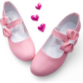 Resim Beebron Ortopedik Topuklu Abiye Kız Çocuk Ayakkabı Soft Series Abiayk2401 Pembe Pembe 