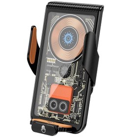 Resim Nr81 Araç İçi Havalandırma Magsafe Telefon Tutucu 15w Kablosuz Şa 