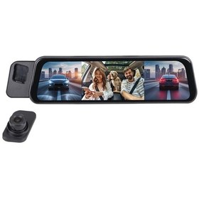 Resim For-x X-966dvr Ayna Tipi Kayıt Kamera Sistemi 3 Kameralı 